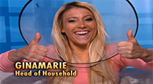 Big Brother 15 - GinaMarie Zimmerman - Cone of Shame